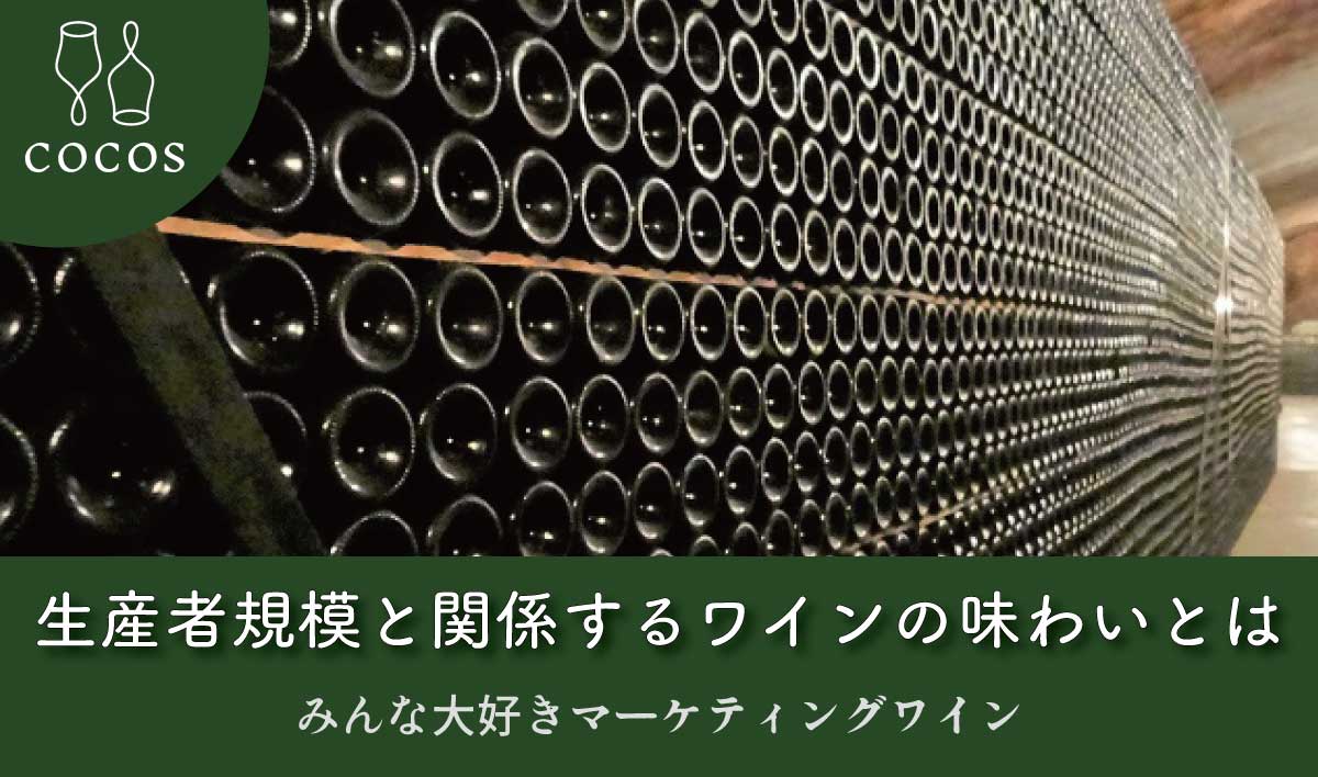 生産者規模と関係するワインの味わいとは みんな大好きマーケティングワイン