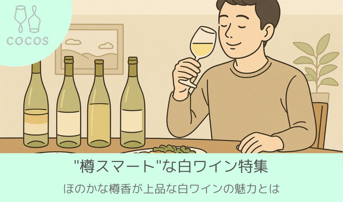 "樽スマート"な白ワイン特集｜ほのかな樽香が上品な白ワインの魅力とは