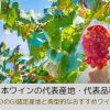 日本ワインのおすすめ8選｜5つの代表産地と典型的な銘柄