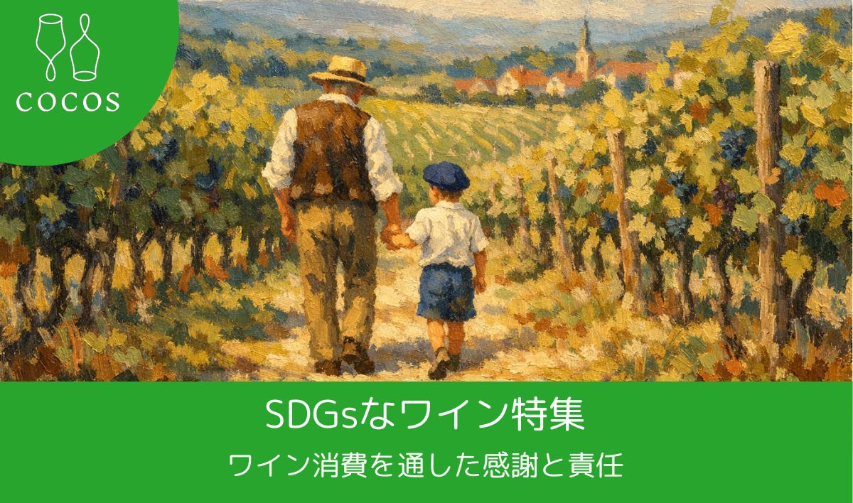 SDGsなワイン特集｜ワイン消費を通した感謝と責任